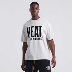 Miami Heat Fear of God Unisex NBA x ESSENTIALS T-Shirt Heather Gray - NBA