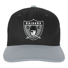 Las Vegas Raiders Outerstuff Youth True Retro Adjustable Hat Black | NFL