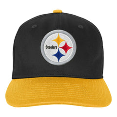 Pittsburgh Steelers Outerstuff Youth True Retro Adjustable Hat Black | NFL