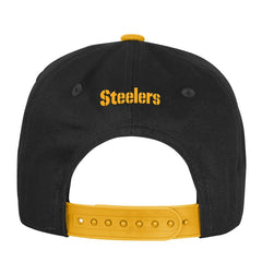 Pittsburgh Steelers Outerstuff Youth True Retro Adjustable Hat Black | NFL