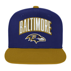 Baltimore Ravens Outerstuff Youth Essentials Snapback Hat Purple | NFL