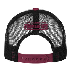 Washington Commanders Youth Essentials Trucker Adjustable Hat White/Burgundy | NFL