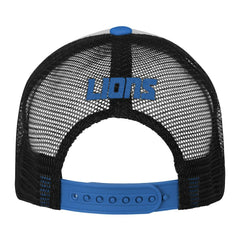 Detroit Lions Youth Essentials Trucker Adjustable Hat White/Blue | NFL