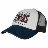 Houston Texans Youth Essentials Trucker Adjustable Hat White/Navy | NFL