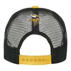 Minnesota Vikings Youth Modern Fan Trucker Adjustable Hat White/Gold | NFL