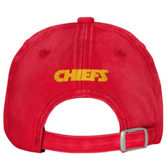 Kansas City Chiefs Outerstuff Girls Youth Gridiron Adjustable Hat Red | NFL