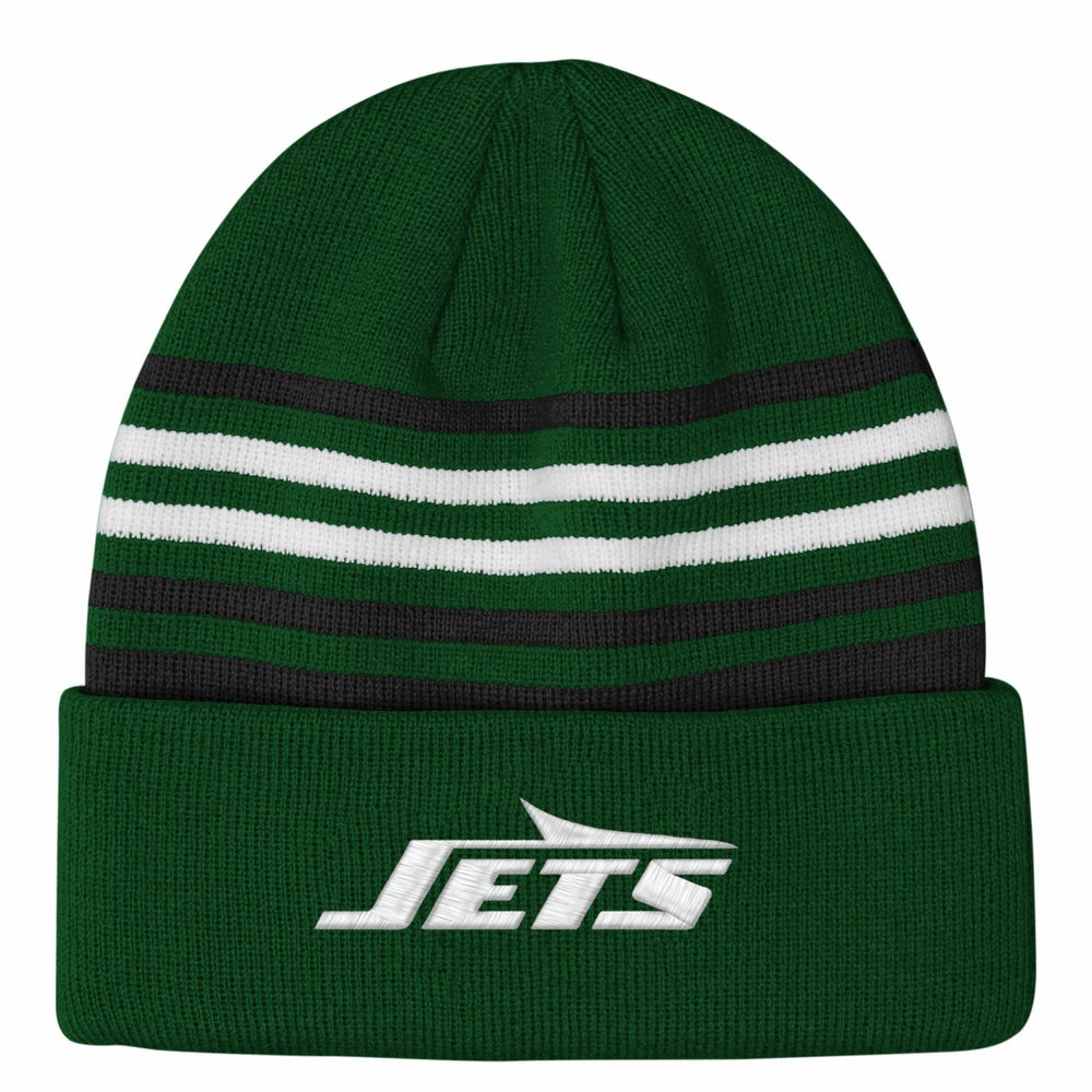 New York Jets Outerstuff Essentials Cuffed Knit Hat Green | NFL