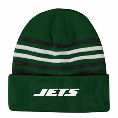 New York Jets Outerstuff Essentials Cuffed Knit Hat Green | NFL