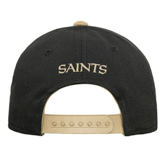 New Orleans Saints Outerstuff Youth Team Pre-Curved Adjustable Hat Black | NFL