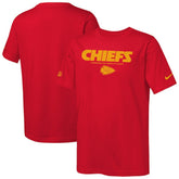 Kansas City Chiefs Youth Sideline Team Issue T-Shirt Red | Nike for Sale