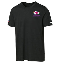 Kansas City Chiefs Youth 2025 NFL Crucial Catch Tri-Blend Dri-FIT T-Shirt Black | Nike for Sale