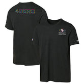 San Francisco 49ers Youth 2025 NFL Crucial Catch Tri-Blend Dri-FIT T-Shirt Black | Nike for Sale