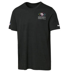 San Francisco 49ers Youth 2025 NFL Crucial Catch Tri-Blend Dri-FIT T-Shirt Black | Nike for Sale