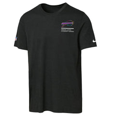 Buffalo Bills Youth 2025 NFL Crucial Catch Tri-Blend Dri-FIT T-Shirt Black | Nike for Sale