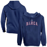 Barcelona 1863FC Athletic Wordmark Fleece Pullover Hoodie Navy - FIFA World CUP
