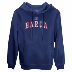 Barcelona 1863FC Athletic Wordmark Fleece Pullover Hoodie Navy - FIFA World CUP