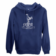 Tottenham Hotspur 1863FC Mono Badge Fleece Pullover Hoodie Navy - FIFA World CUP