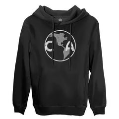 Club America 1863FC Retro Badge Pullover Hoodie Black - FIFA World CUP