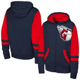 Cleveland Guardians Outerstuff Youth Stadium Colorblock Full-Zip Hoodie - MLB
