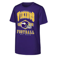 Minnesota Vikings Outerstuff Youth Kick Off T-Shirt Purple | NFL