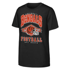 Cincinnati Bengals Outerstuff Youth Kick Off T-Shirt Black | NFL