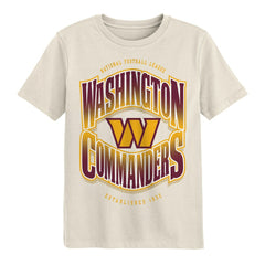 Washington Commanders Outerstuff Youth Huddle T-Shirt Cream | NFL