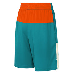 Miami Dolphins Youth Fandemonium Mesh Shorts Aqua | NFL