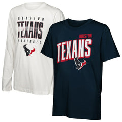 Houston Texans Outerstuff Youth The Mix Combo T-Shirt Set | NFL