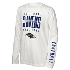 Baltimore Ravens Outerstuff Youth The Mix Combo T-Shirt Set | NFL