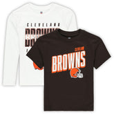 Cleveland Browns Outerstuff Preschool The Mix Combo T-Shirt Set | NFL