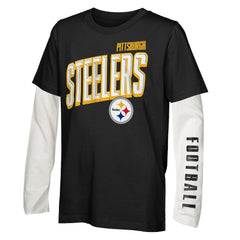 Pittsburgh Steelers Outerstuff Preschool The Mix Combo T-Shirt Set | NFL