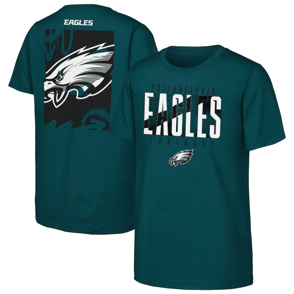 Philadelphia Eagles Outerstuff Youth Posterize T-Shirt Green | NFL