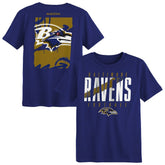 Baltimore Ravens Outerstuff Preschool Posterize T-Shirt Purple | NFL