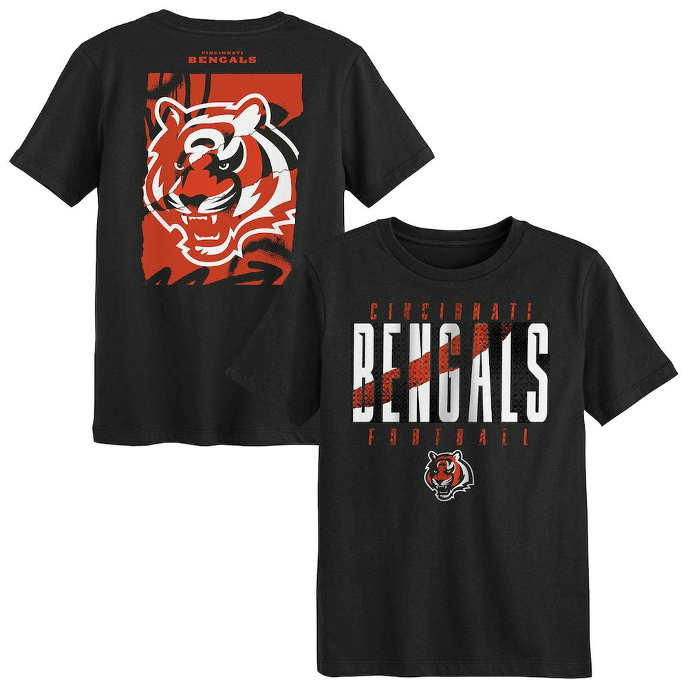 Cincinnati Bengals Outerstuff Preschool Posterize T-Shirt Black | NFL