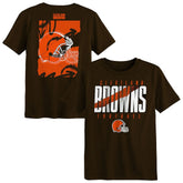 Cleveland Browns Outerstuff Preschool Posterize T-Shirt Brown | NFL