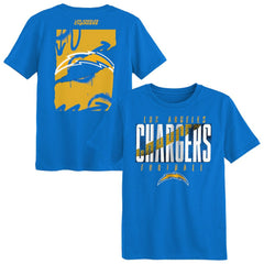 Los Angeles Chargers Outerstuff Preschool Posterize T-Shirt Powder Blue | NFL
