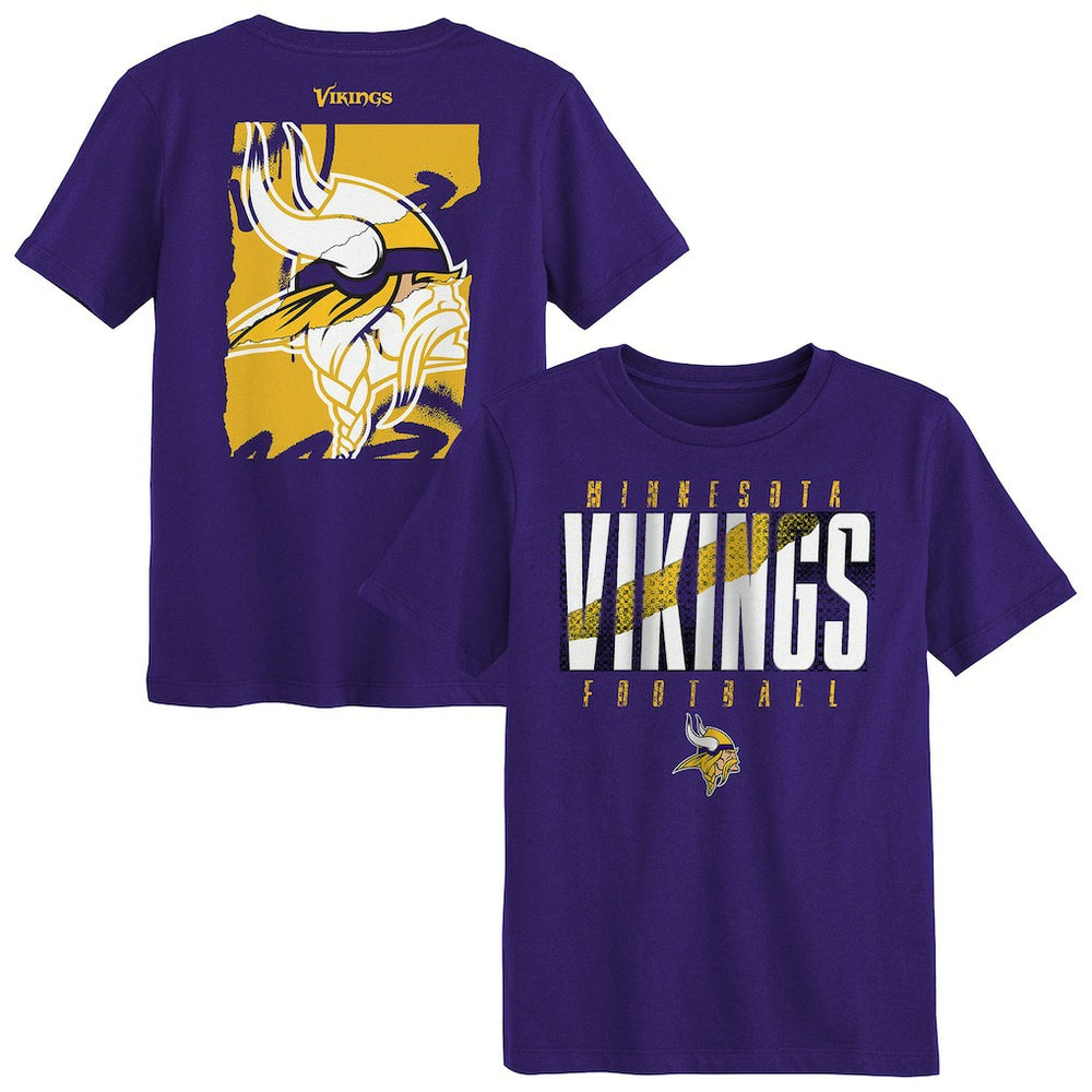 Minnesota Vikings Outerstuff Preschool Posterize T-Shirt Purple | NFL