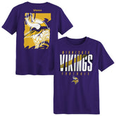 Minnesota Vikings Outerstuff Preschool Posterize T-Shirt Purple | NFL
