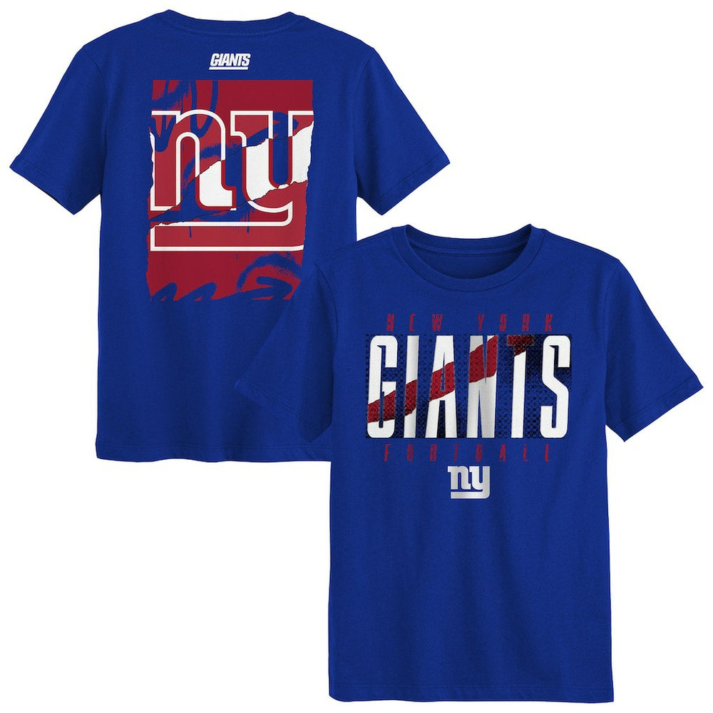 New York Giants Outerstuff Preschool Posterize T-Shirt Royal | NFL
