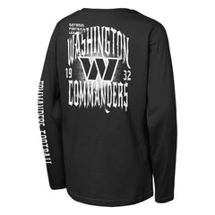 Washington Commanders Outerstuff Youth Rumble Long Sleeve T-Shirt Black | NFL