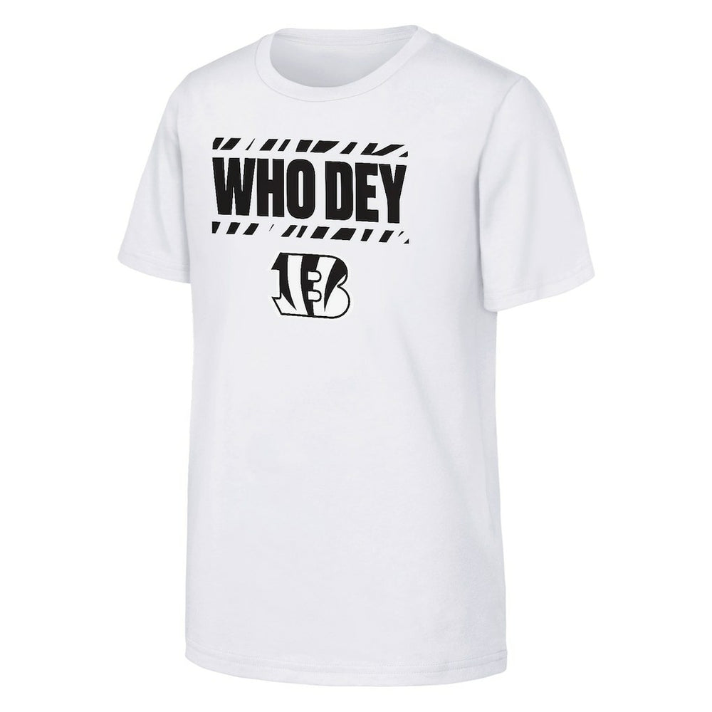 Cincinnati Bengals Outerstuff Youth Team Spirit T-Shirt White | NFL