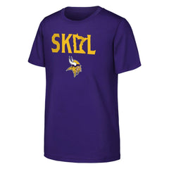 Minnesota Vikings Outerstuff Youth Team Spirit T-Shirt Purple | NFL