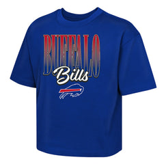 Buffalo Bills Outerstuff Girls Youth Big City Boxy T-Shirt Royal | NFL