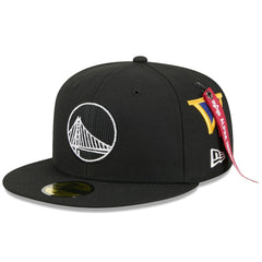 Golden State Warriors x Alpha Industries 59FIFTY Fitted Hat Black - NBA