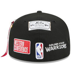 Golden State Warriors x Alpha Industries 59FIFTY Fitted Hat Black - NBA