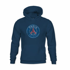 Paris Saint-Germain 1863FC Youth Color Badge Fleece Pullover Hoodie Navy - FIFA World CUP