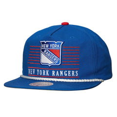 New York Rangers Mitchell & Ness Ascend Deadstock Snapback Hat - Blue - NHL