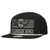 Los Angeles Kings Mitchell & Ness Ascend Deadstock Snapback Hat - Black - NHL
