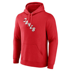 Carolina Hurricanes Primary Logo Pullover Hoodie - Red - NHL