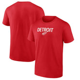 Detroit Red Wings Primary Logo T-Shirt - Red - NHL